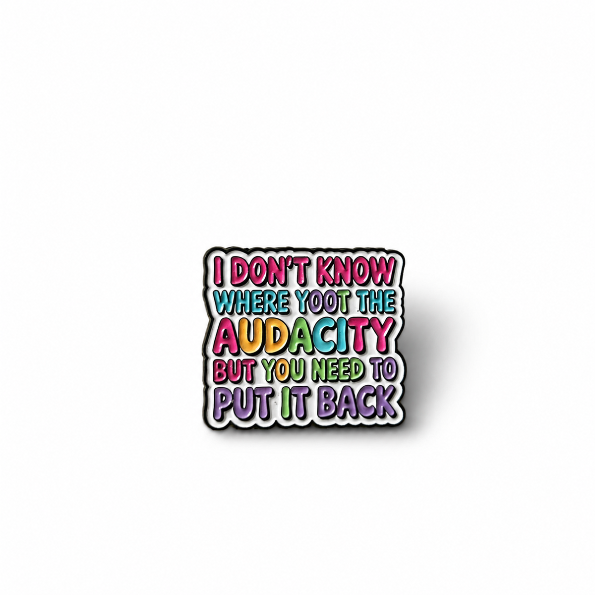 Audacity Bag Charm